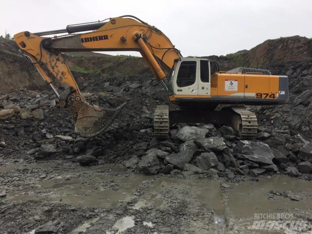 Liebherr R 974 C Roomikekskavaatorid
