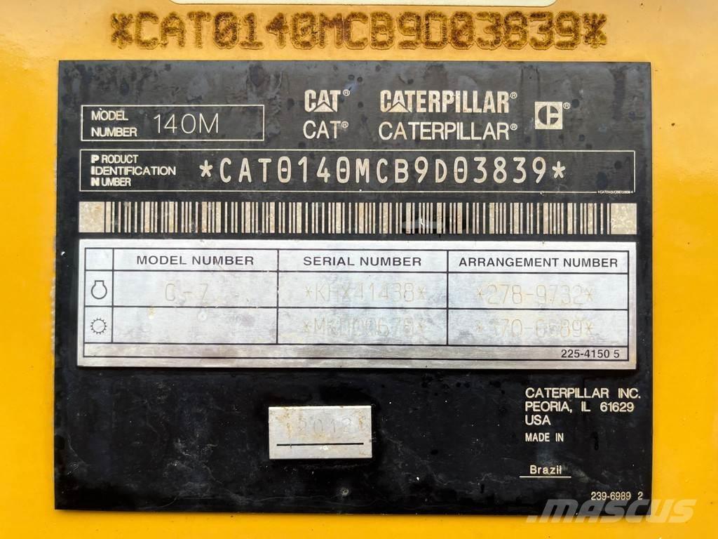 CAT 140M Greiderid
