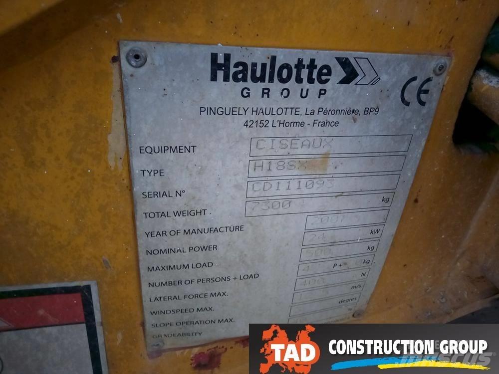 Haulotte H 18 SX Käärtõstukid