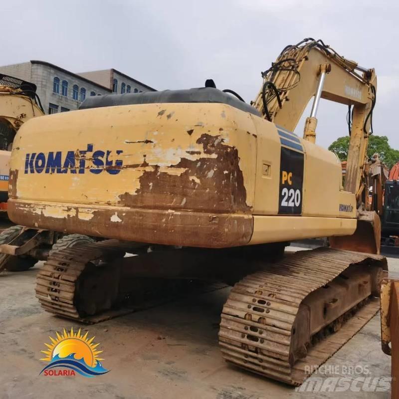 Komatsu PC 220-7 Roomikekskavaatorid