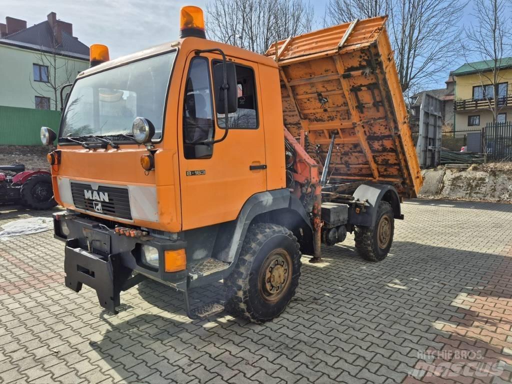 MAN 8 163 Wywrotka Kallurid