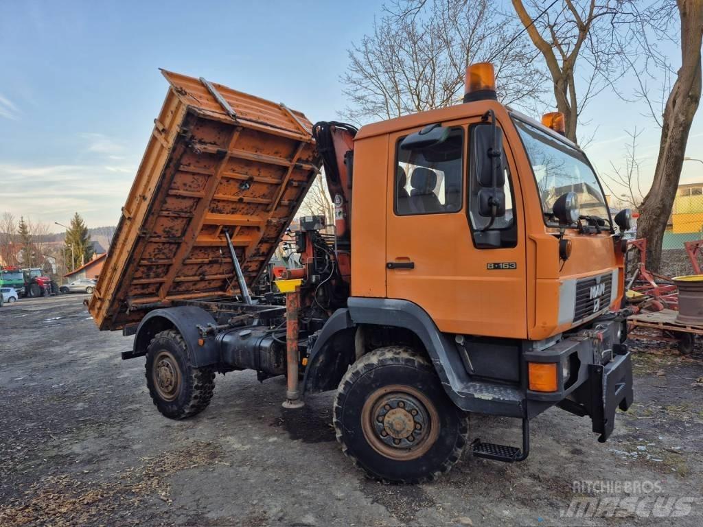 MAN 8 163 Wywrotka Kallurid