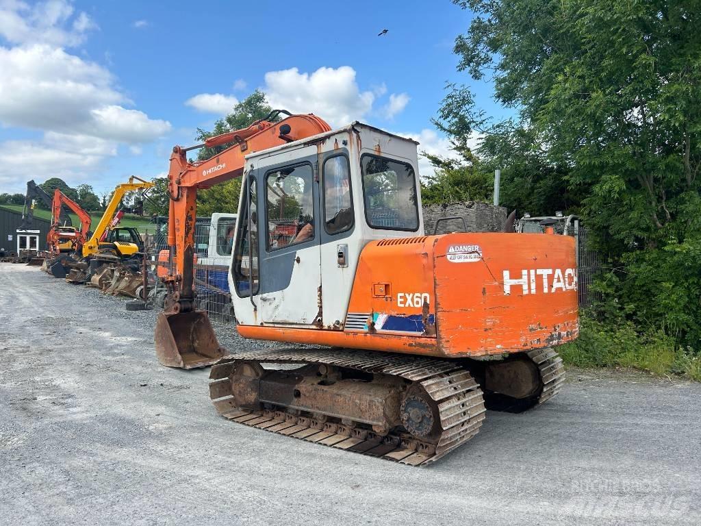 Hitachi EX 60-1 Roomikekskavaatorid