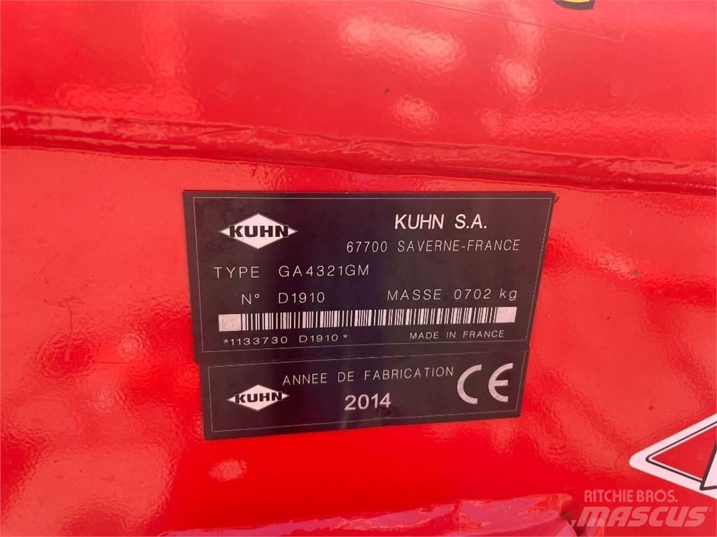 Kuhn GA 4321GM Iseliikuvad niidukid-vaalutid