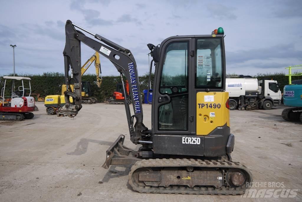 Volvo ECR 25 D Miniekskavaatorid < 7 t