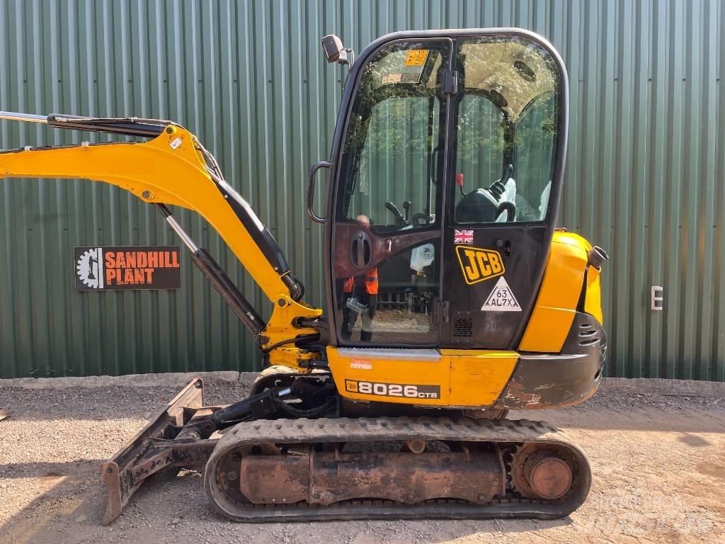 JCB 8026 CTS Miniekskavaatorid < 7 t