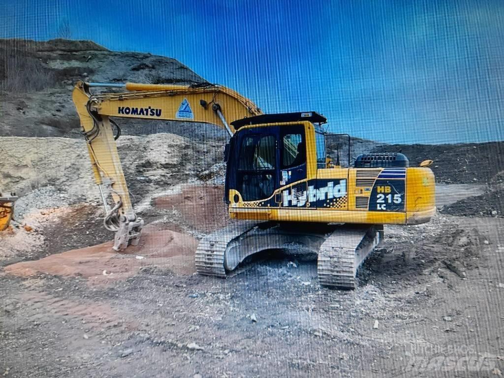 Komatsu HB 215 LC-1 Roomikekskavaatorid