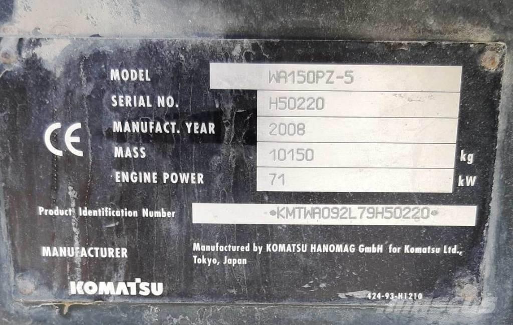 Komatsu WA 150-5 Rataslaadurid