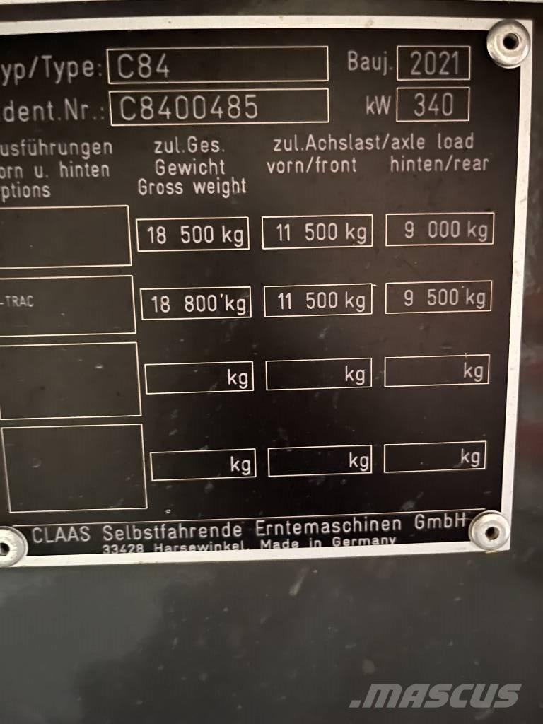 CLAAS Lexion 6800 Teraviljakombainid