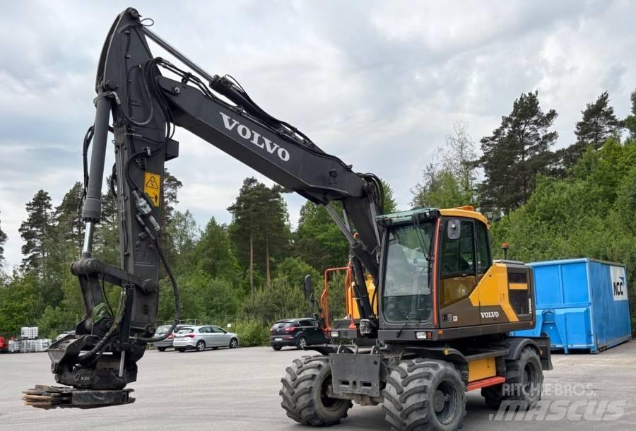 Volvo EW160E Ratasekskavaatorid