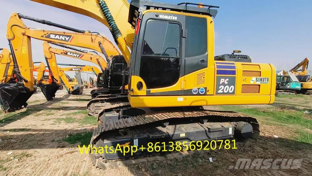 Komatsu PC 200-8 Roomikekskavaatorid