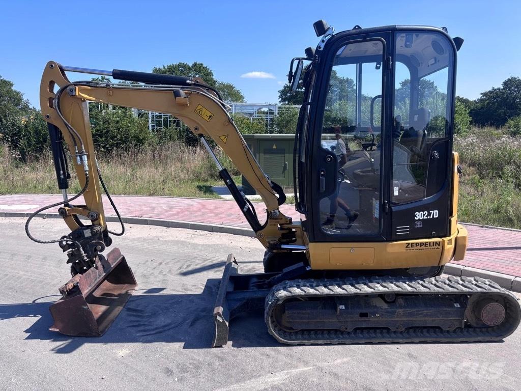 CAT 302.7D Miniekskavaatorid < 7 t