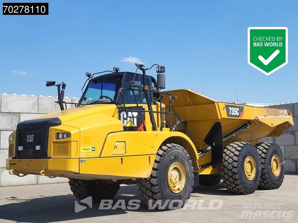 CAT 735 C Liigendraamiga pinnaseveokid