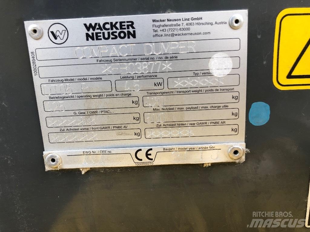 Wacker Neuson DT 05 Roomikkallurid