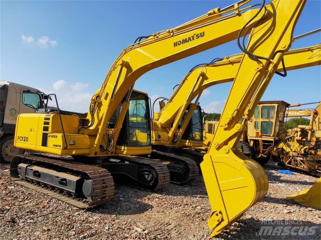 Komatsu PC 120 Väikeekskavaatorid 7t-12t