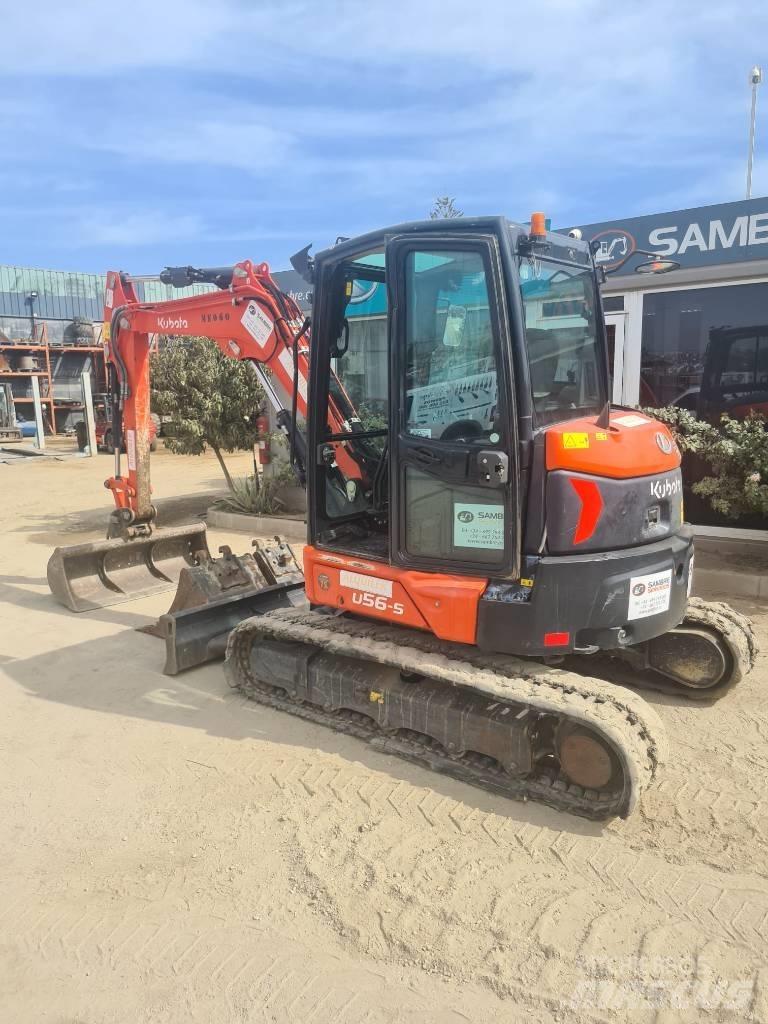Kubota U 56-5 Miniekskavaatorid < 7 t