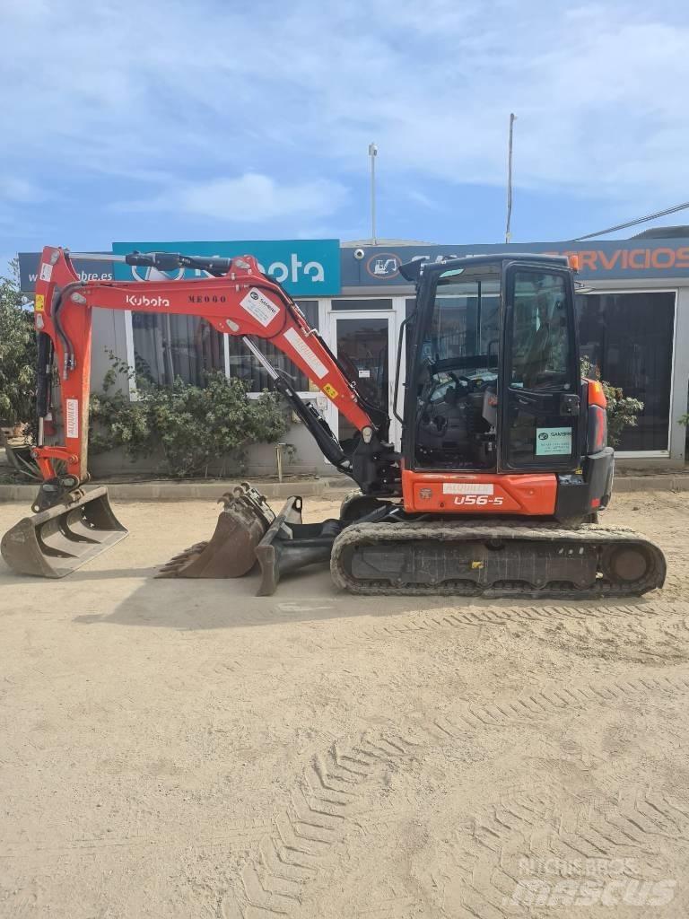 Kubota U 56-5 Miniekskavaatorid < 7 t