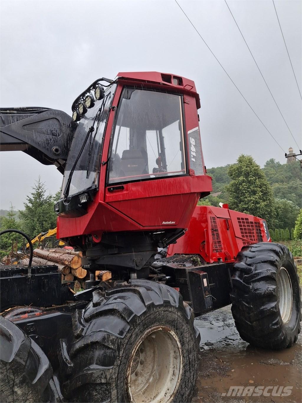 Komatsu 941.1 Harvesterid