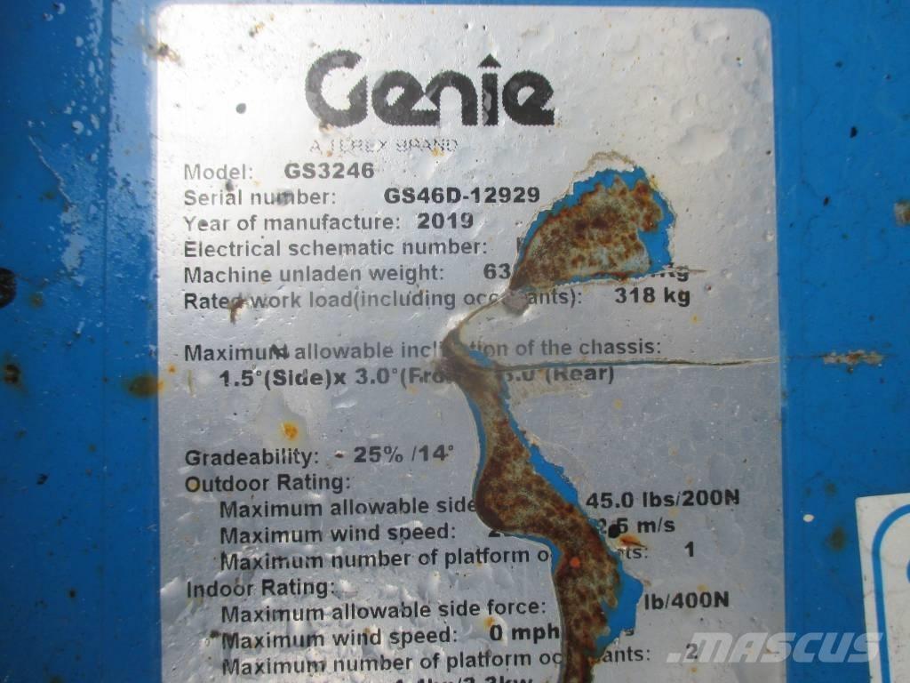 Genie GS 3246 Käärtõstukid