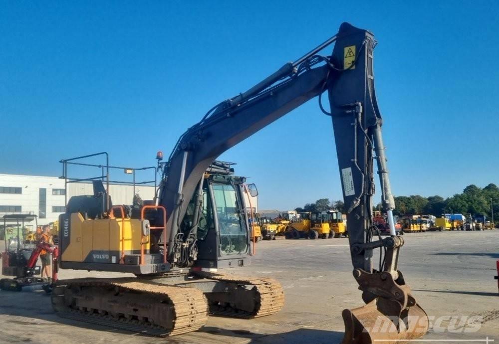 Volvo EC 140 EL Roomikekskavaatorid
