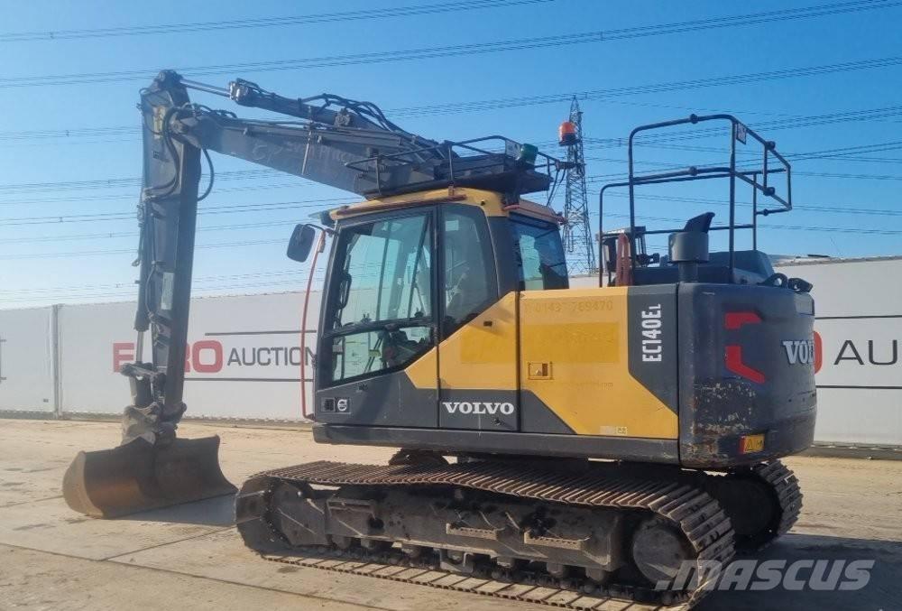 Volvo EC 140 EL Roomikekskavaatorid