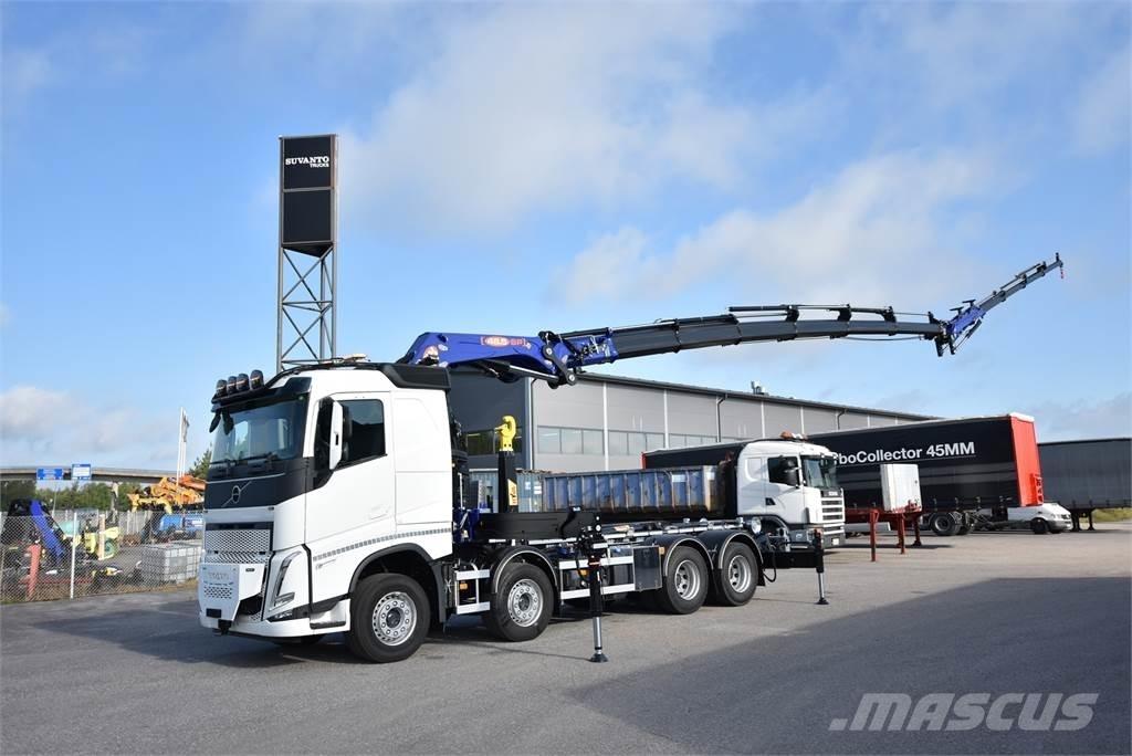 Volvo FH 540 8X4 Kraanaga veokid