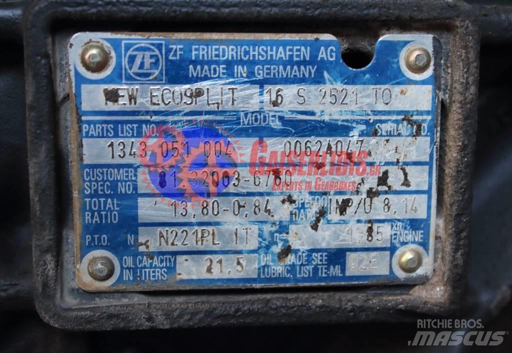 ZF 16S 2521 TO Käigukastid