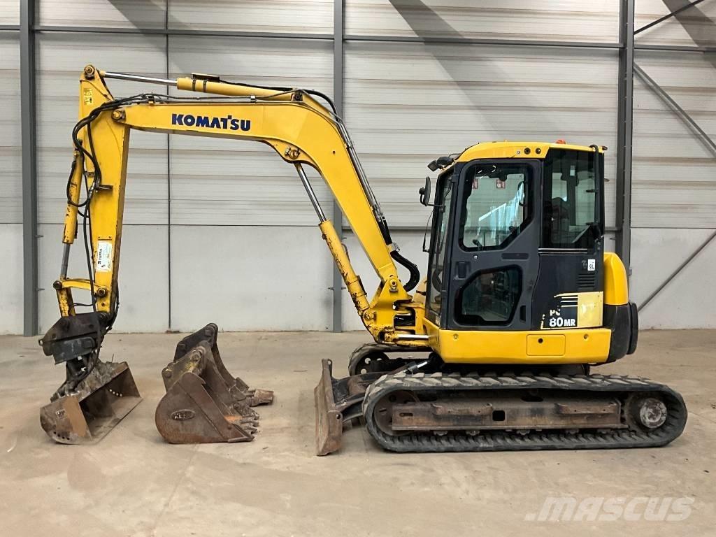 Komatsu PC 80 MR-3 Väikeekskavaatorid 7t-12t