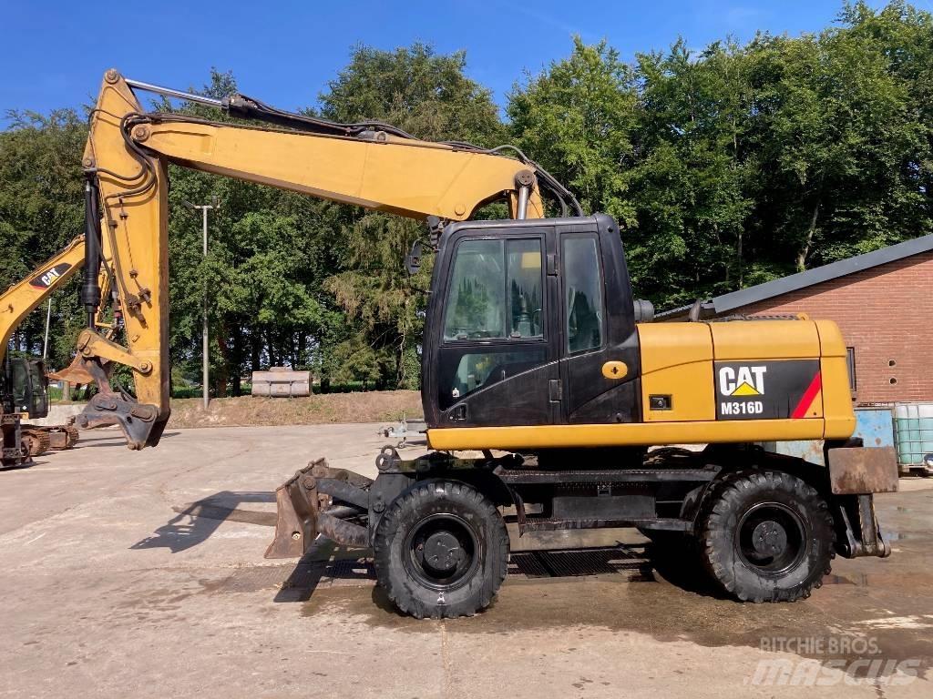 CAT M 316 D Ratasekskavaatorid