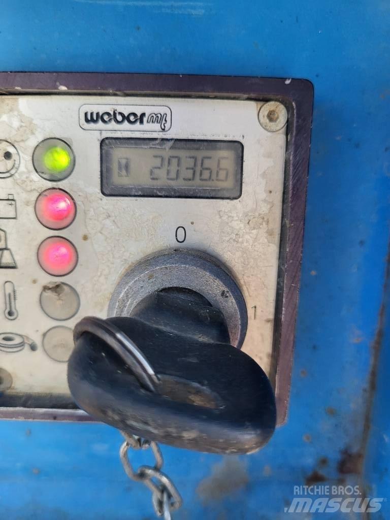 Weber CR 8 CCD Vibraatorid