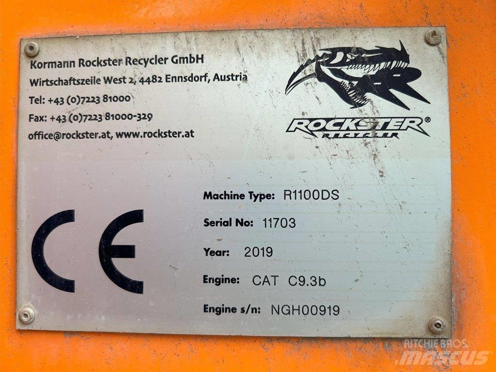 Rockster RD1100DS Iseliikuvad purustid