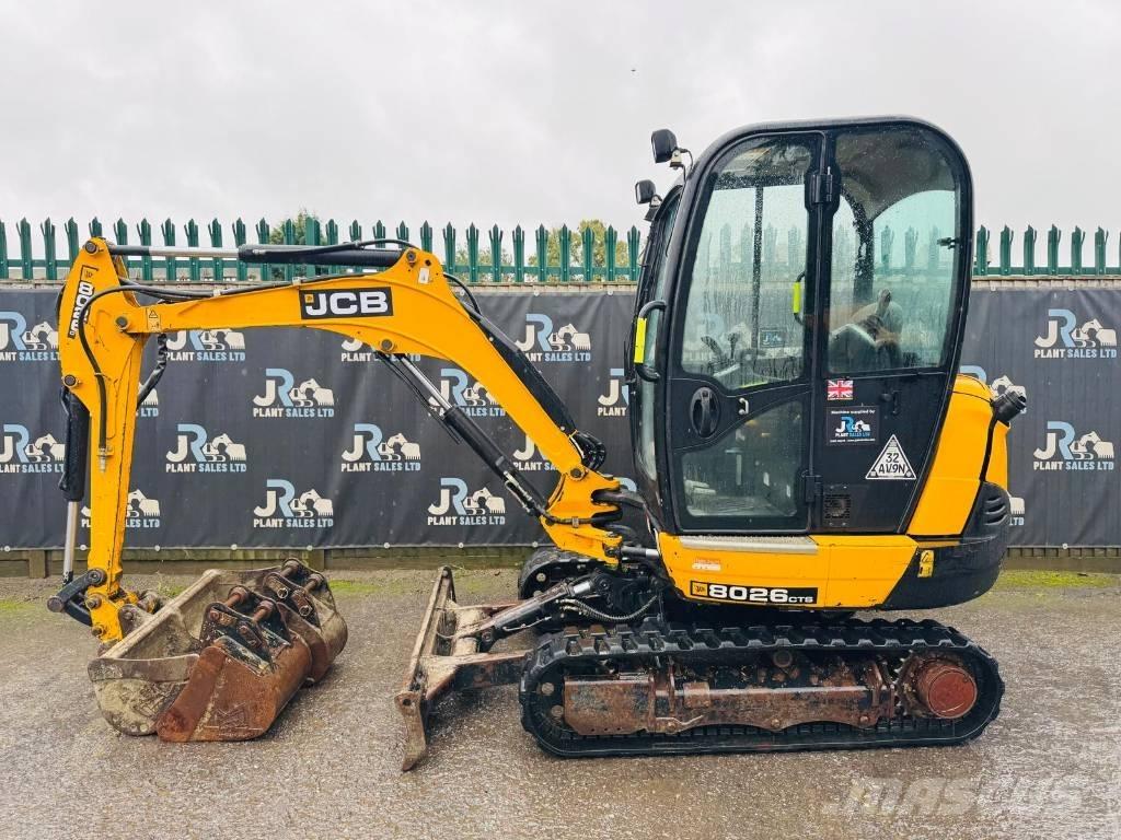 JCB 8026 CTS Miniekskavaatorid < 7 t