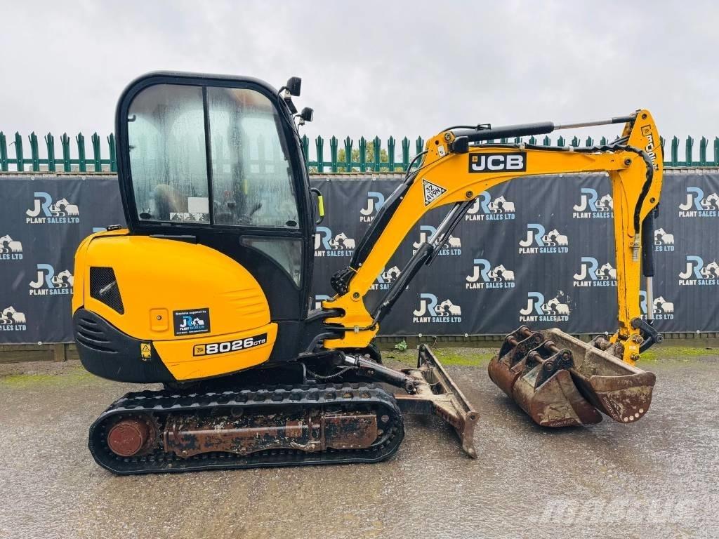 JCB 8026 CTS Miniekskavaatorid < 7 t