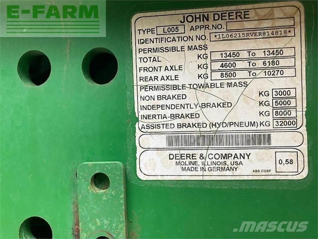 John Deere 6215r Traktorid