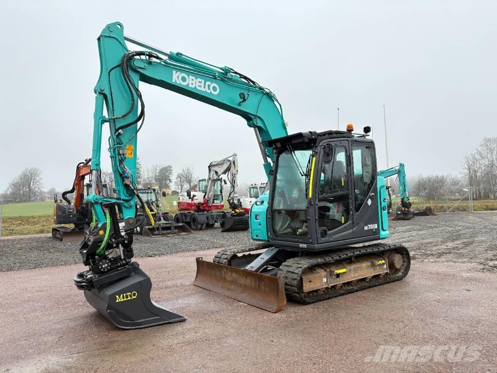 Kobelco SK75SR-7 Väikeekskavaatorid 7t-12t