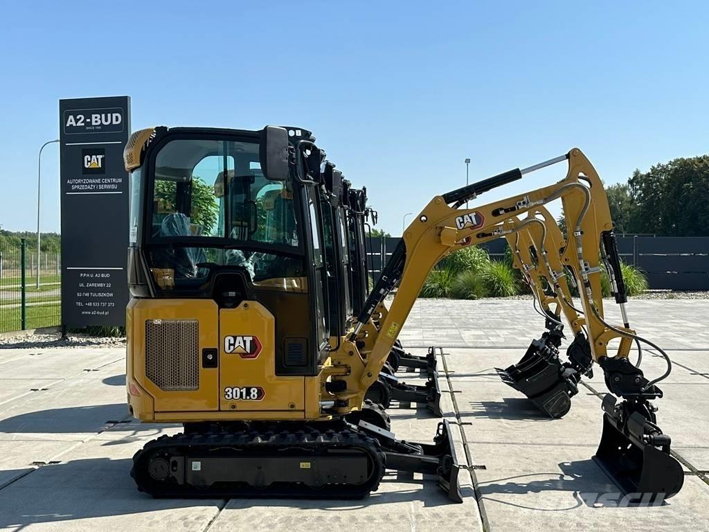 CAT 301.8 Roomikekskavaatorid