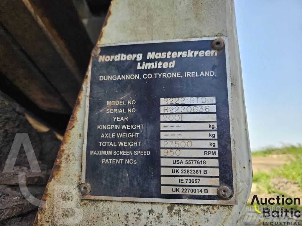 Nordberg R222-STD Sõelad