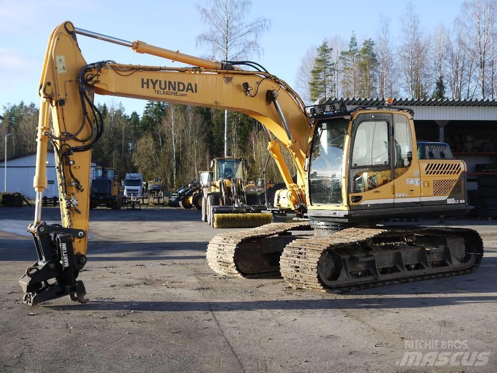 Hyundai R 180 LC-9A Roomikekskavaatorid