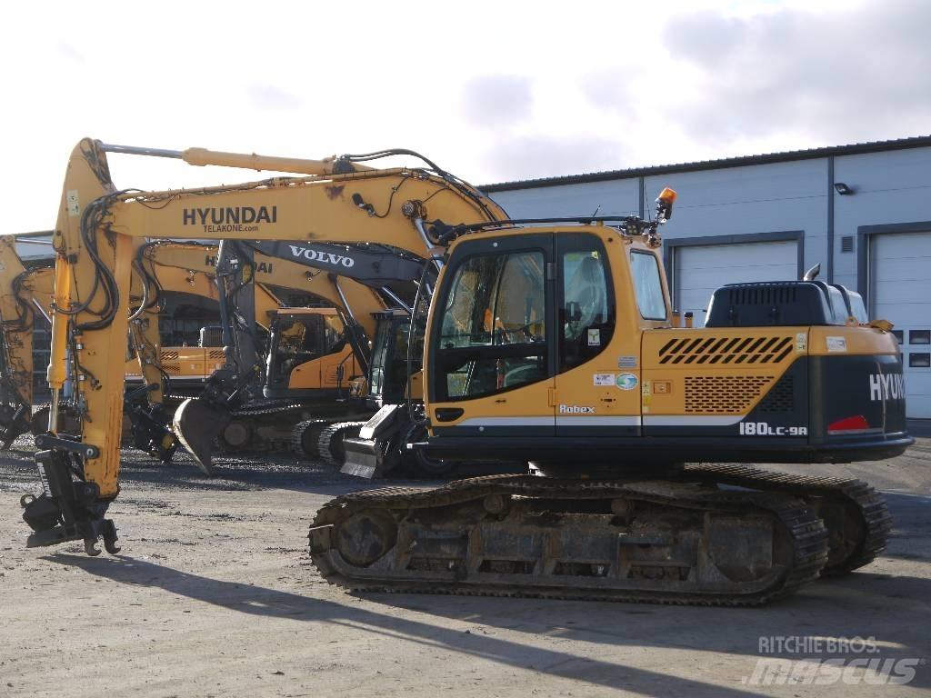 Hyundai R 180 LC-9A Roomikekskavaatorid