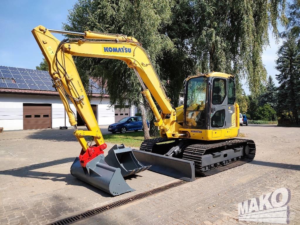 Komatsu PC 118 MR-8 Roomikekskavaatorid