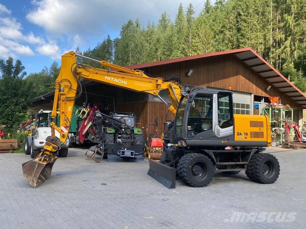 Hitachi ZX 140 W-3 Ratasekskavaatorid