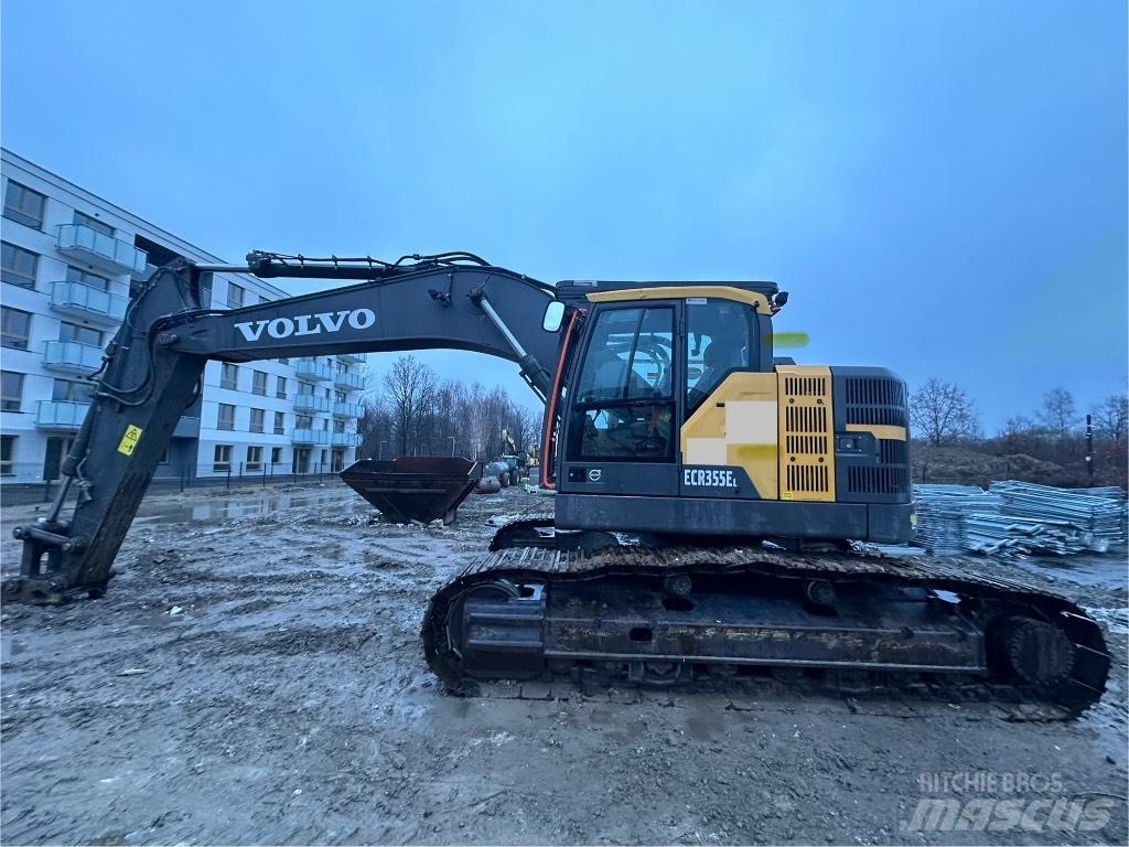 Volvo ECR 355 EL Roomikekskavaatorid