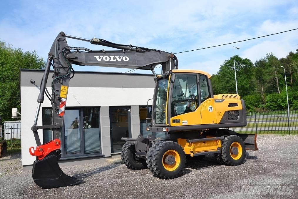Volvo EW 160 D Ratasekskavaatorid