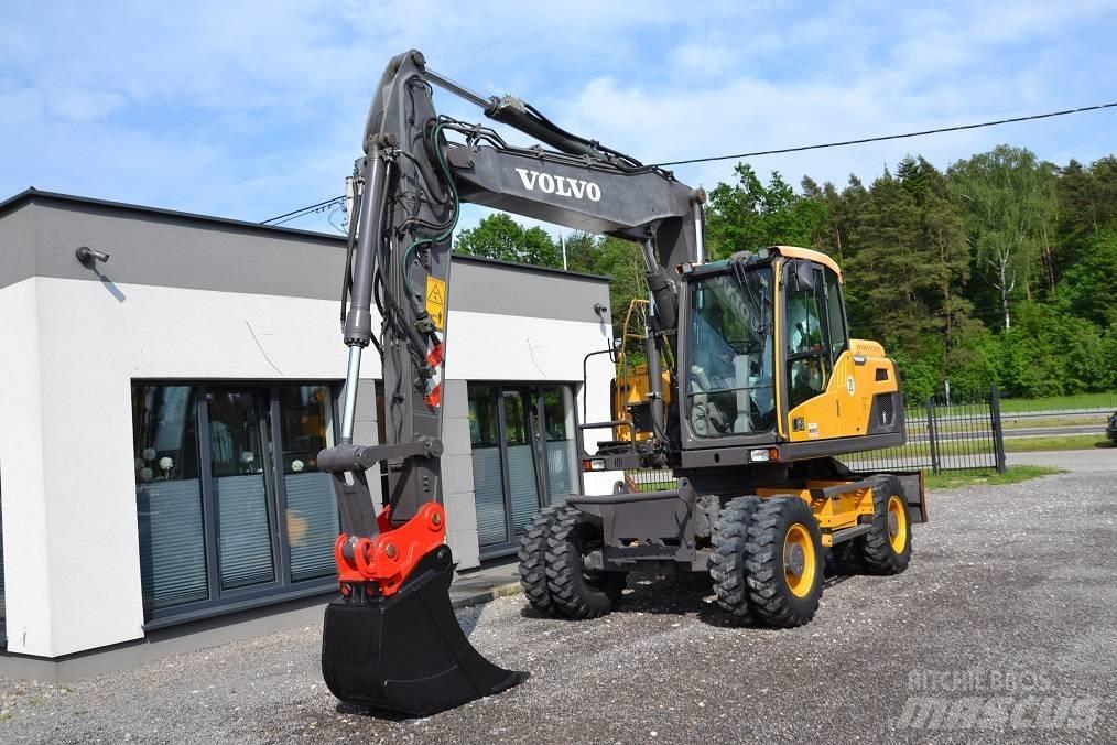Volvo EW 160 D Ratasekskavaatorid