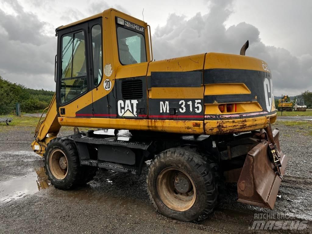 CAT FOR PARTS M 315 Ratasekskavaatorid
