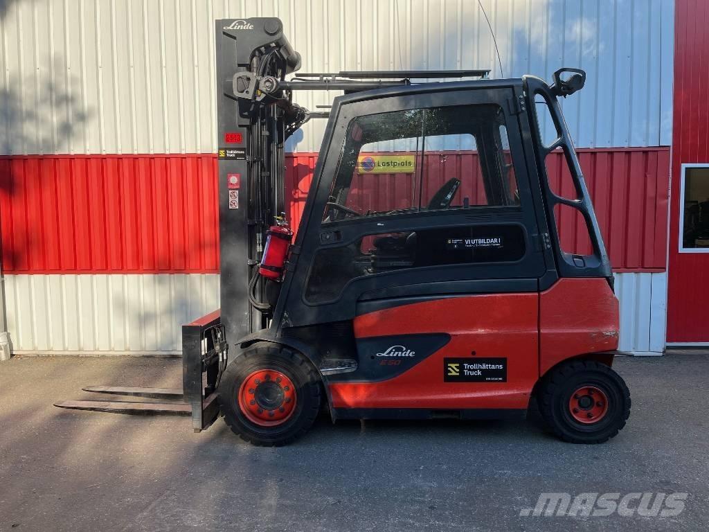 Linde E50HL-01/600 Elektritõstukid