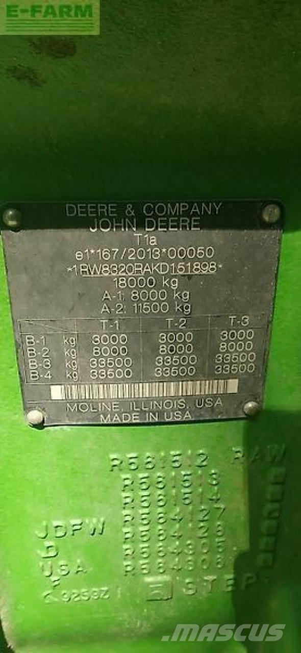 John Deere 8320r Traktorid