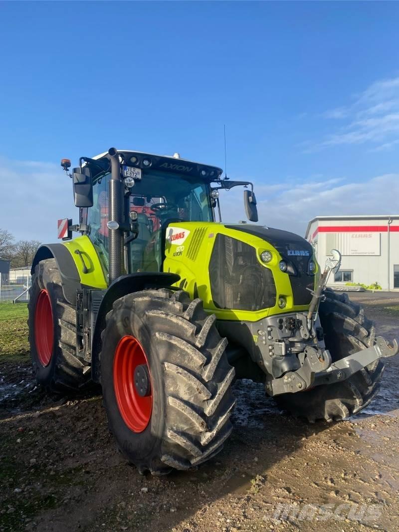 CLAAS Axion 870 Traktorid