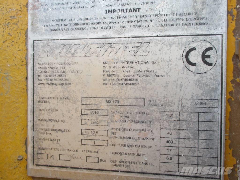 Multitel MX 170 Auto korvtõstukid