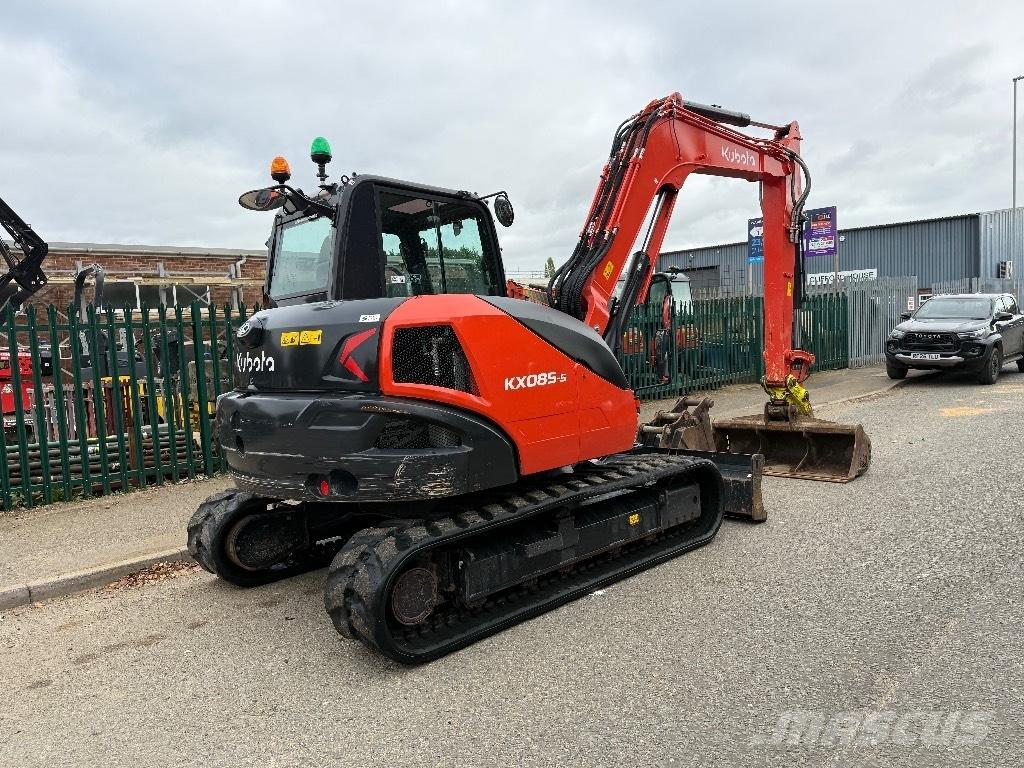 Kubota KX 085-5 Väikeekskavaatorid 7t-12t